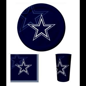 Dallas Cowboys Party Set : 53 pieces
